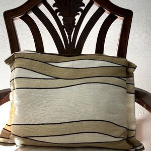 Beige Accent Pillow